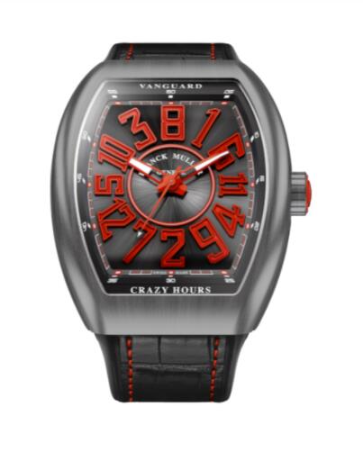 Franck Muller Vanguard Crazy Hours Replica Watch V 45 CH BR TT-ER